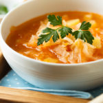 Rezept: Kichererbsen-Gemüse-Eintopf mit Kurkuma